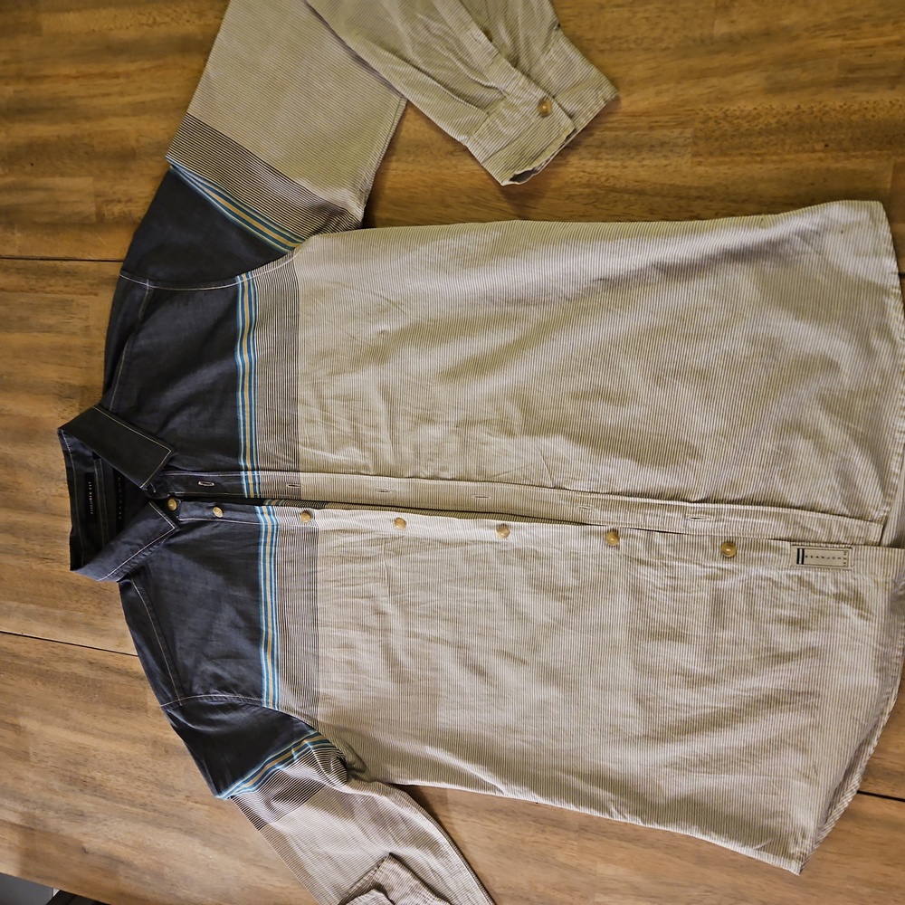 Striped Sean John Button down